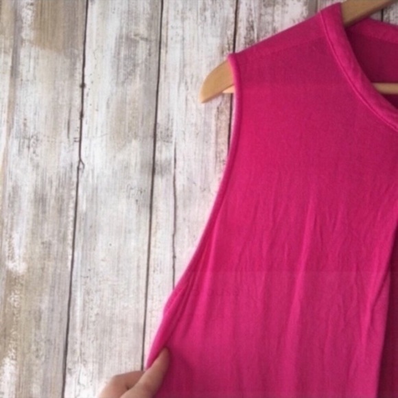 Umgee Pink Sleeveless Blouse - Picture 4 of 4